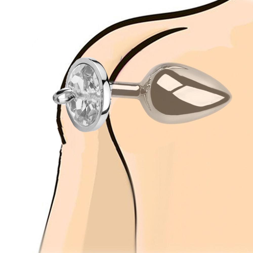 Супер мини, маленький, средний, большой набор, кольцо-скоба, металлические анальные бусины, анальная пробка, ювелирные изделия, замок для бондажа, вставка для пары игр