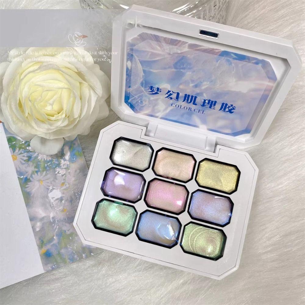 9-цветный Гель-лак Полуперманентная Порошок для Ногтей 2025 Гель-Лак