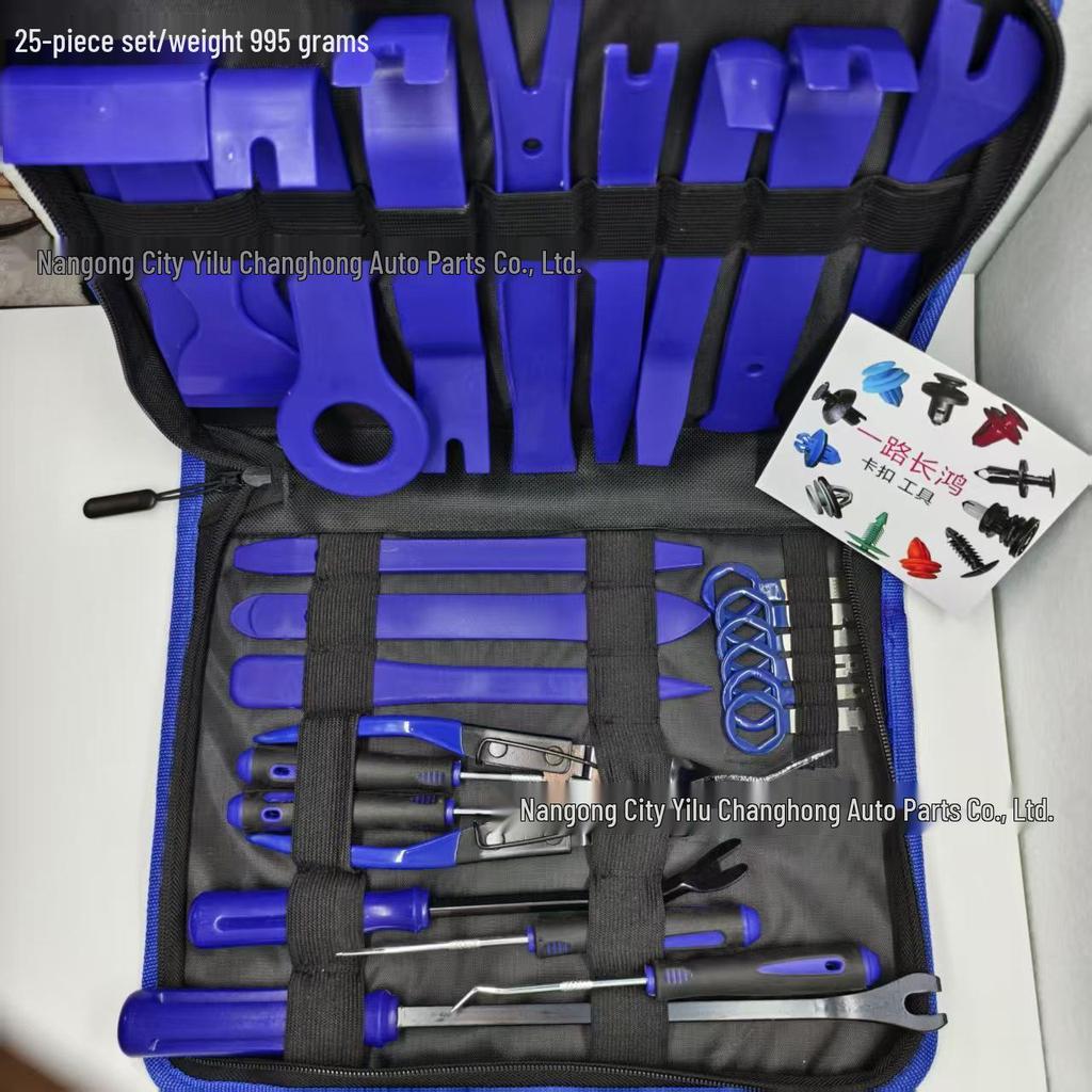 Набор монтировок и отверток для ремонта автомагнитол – 19/20/25/38/40/439 шт. с сумкой для инструментов