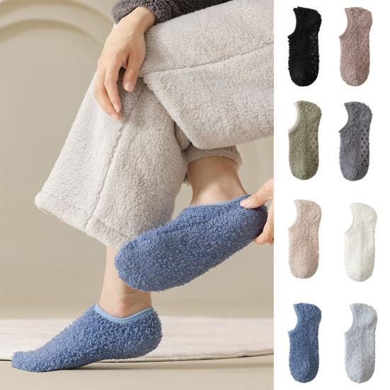 Soft Slipper Socks for Women Fuzzy Floor Socks with Grips