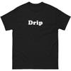 Модная футболка со сленговым словом Drip