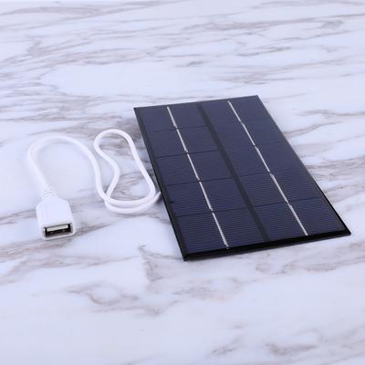 10 шт. USB Солнечная панель 5 Вт 5 В Портативный Наружный комплект солнечной панели полный Солнечное зарядное устройство Генератор для Аккумулятора Зарядное устройство для мобильного телефона