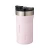 CB Japan KARIBA Tumbler with Vacuum Stainless Locking SANTECO Lid, Insulated, Steel, Double-Walled, Pink, 350ml, Mouth,