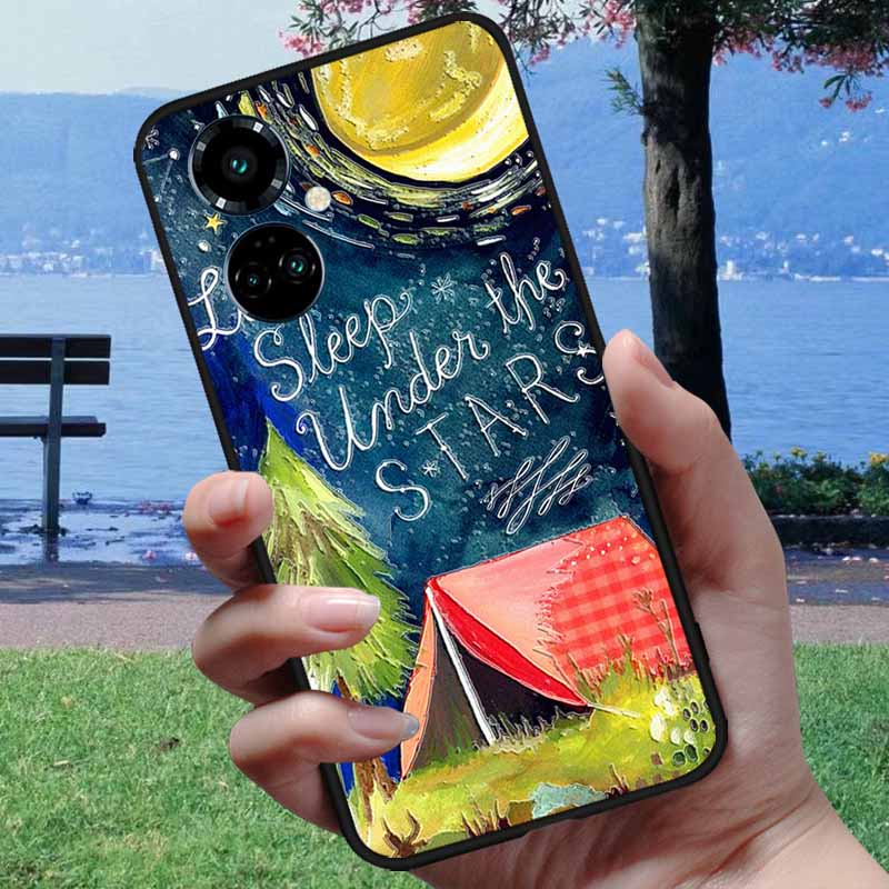 Чехол для Tecno Camon 19 Camon19 Neo 3D Рельефный Тисненый Чехол для Телефона Для Tecno Camon 19 Pro 4G 5G Neo Мягкий Силикон Мультяшный