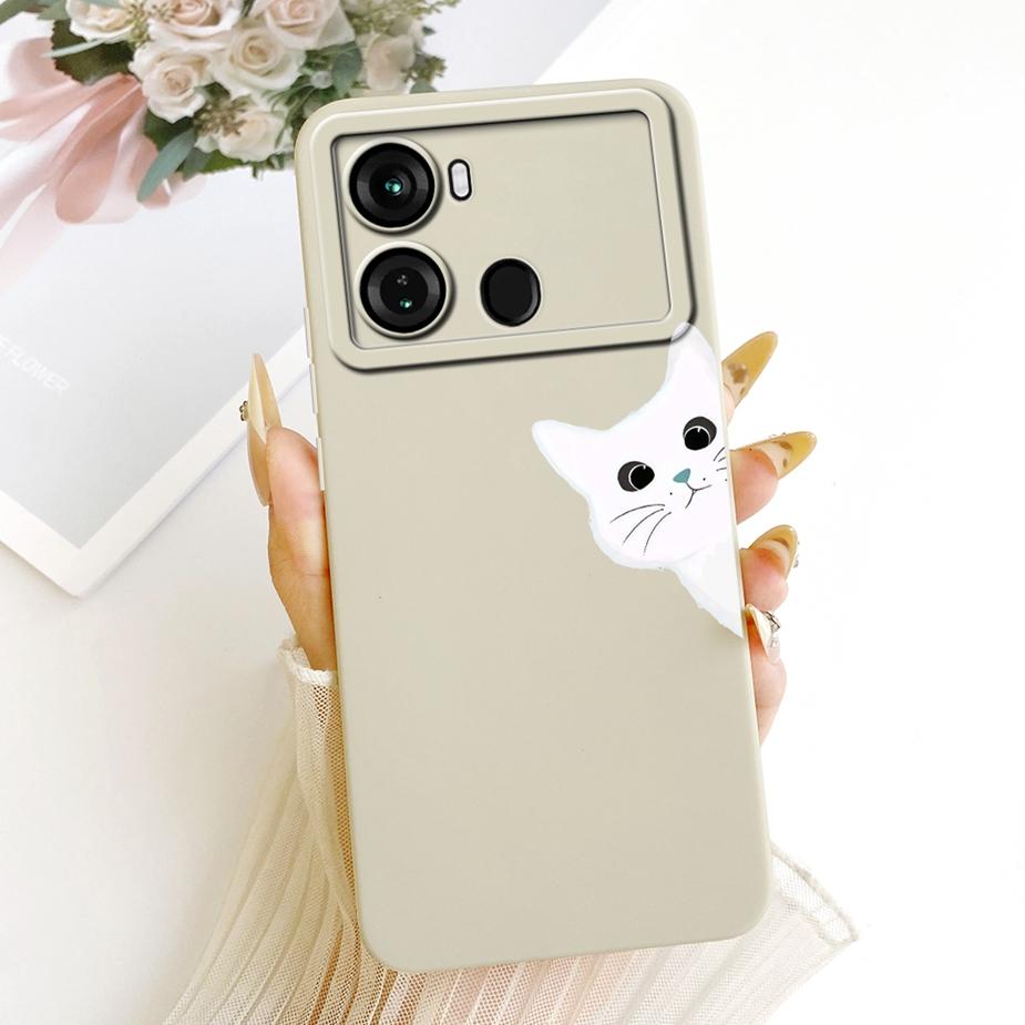 Чехол для Itel P40 Plus P683L Милый Мультяшный Кролик Мягкий Силиконовый Чехол для Телефона Для Itel P40 P 40 ItelP40 P40+ Задняя Крышка Fundas