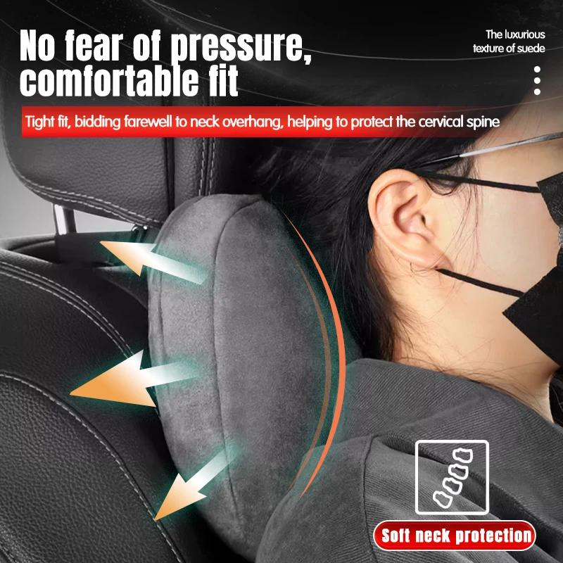 Автомобильная замшевая подушка-подголовник с эффектом памяти для Lexus RX330 IS250 Ct200h ES300h RX350 IS300h NX300h RX400h UX Автоаксессуары