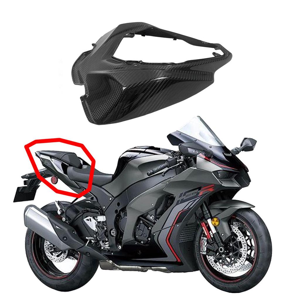Kawasaki ZX10R Верхний задний обтекатель сиденья Панель из углеволокна 16+