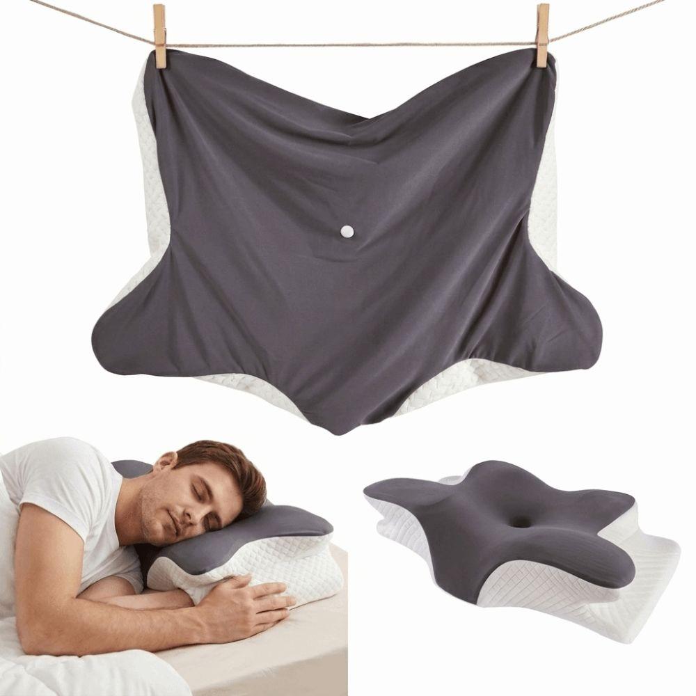 Breathable Cervical Pillowcase Cooling Fabric Pillow Cover Memory Foam Pillowcase  Bedroom Sleep
