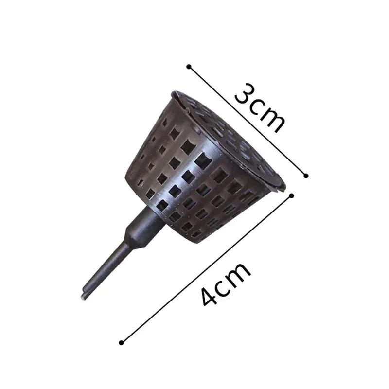 100Pcs Fertilizer Holder Box Portable Lid Cover Garden Plant Planters Placing Organic Fertilizer Basket Case Bonsai Tool