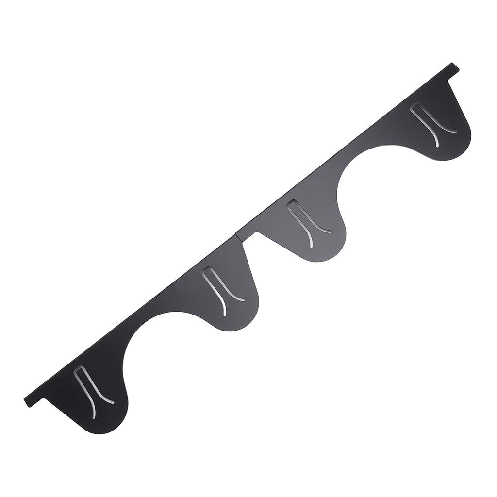 2 пары крышек для зазоров плиты из нержавеющей стали, наполнитель для зазоров плиты, комплект накладок для плиты, защита от зазоров плиты, термостойкая, регулируемая длина 35-70 см, черная