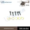 RCERA Remote Control C189 Little Bird MD500 Helicopter Spare Parts Collection Model Aircraft