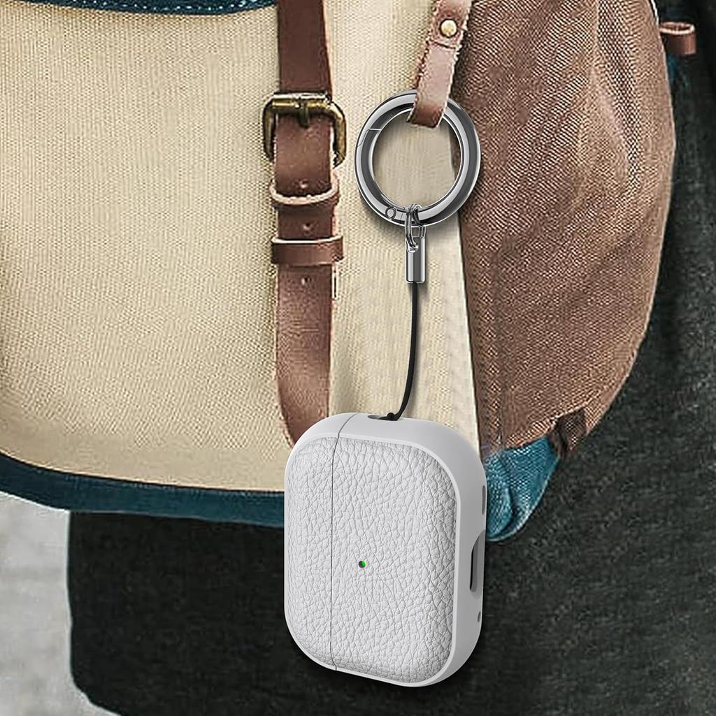 2025 Новинка для чехла AirPods 4 Apple второе поколение с кожаным узором Аксессуары для Bluetooth-наушников Чехол для AirPods pro2