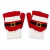 Stretchy Christmas Knit Glove Soft Knit Thermal Knit Glove New Half Finger Glove  Cycling