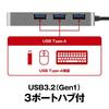 BUFFALO Giga Compatible Docking Station LAN Adapter Equipped with Wired LAN Port USB3.2 (Gen1) Japanese Manufacturer Silver LUD-U3-AGHSV/N