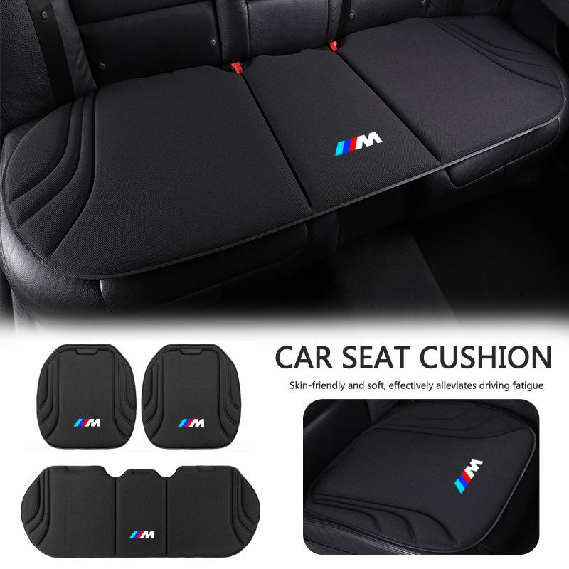 Sticker Car Seat Cushion Summer Cooling Seat Cover Pad For BMW M Emblem E46 E36 E34 F10 E90 F30 E60 F30 E53 E30 E92 Accessory TW1