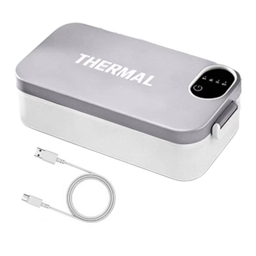 Water-free Heating Lunch Box Portable Charging Electric Food Warmer Car-Mounted