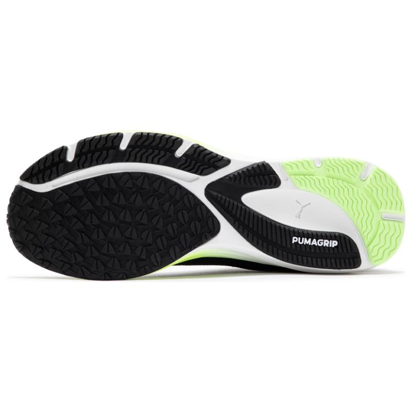 Puma Velocity Nitro 2 С круглым носком Нескользящие Прочные Низкие Повседневные Кроссовки для бега Мужские кроссовки Черный Зеленый 195337-18