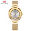 Лучшие роскошные брендовые женские часы с коробкой MINI FOCUS, модные женские кварцевые часы
