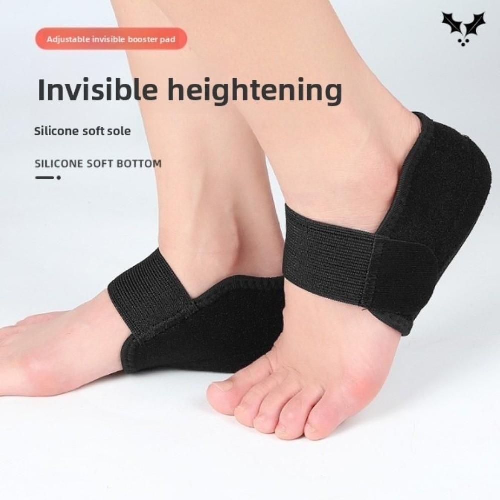1 пара силиконовых пяточных подушечек, невидимые стельки, новые гелевые пяточные подушечки, ортопедическая поддержка свода стопы