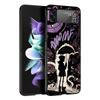 Модный Крутой Чехол с Граффити для Samsung Galaxy Z Flip 7 6 5 4 3 z Flip7 Flip6 Flip5 Flip4 5G Чехол для Телефона Flip3 Складной Coque