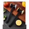Multi functional double-sided zinc alloy nylon handle tender meat hammer, tapping garlic, quick loosening meat kitchen tool
