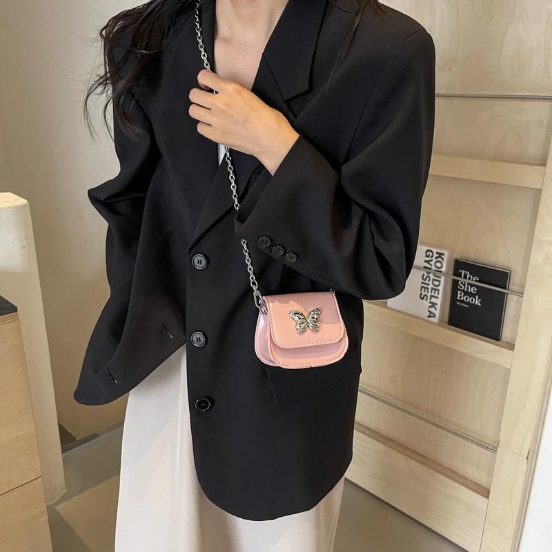 Модные сумки-мессенджеры из искусственной кожи с цепочкой на плечо для женщин, новые простые мягкие роскошные дизайнерские роскошные маленькие сумки