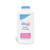 Детская присыпка SebaMed, 200 г, и детское массажное масло, 150 мл, комплект