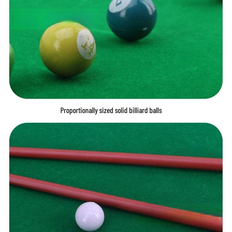Creative Wedding Reception Mini Billiard Game Set - Large Pool Table with Door Blocker Prop