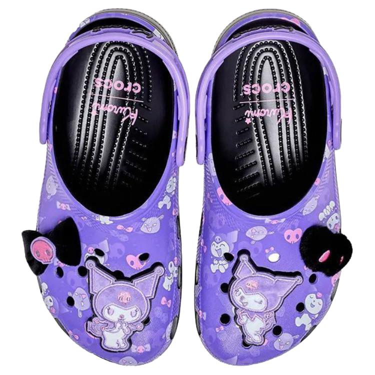 KUROMI x Crocs Классические клоги Kuromi Женские Фиолетовые 211491-90H