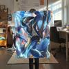 Lucario 4  Print Flannel Blanket, High quality Comfortable for All Seasons, Home Decor, Warmth and Comfort