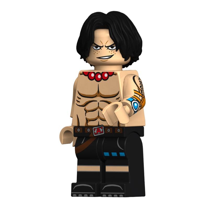 Набор из 15 пиратских строительных блоков One Piece: Чоппер, Луффи, Зоро, Робин, Фрэнки и другие!