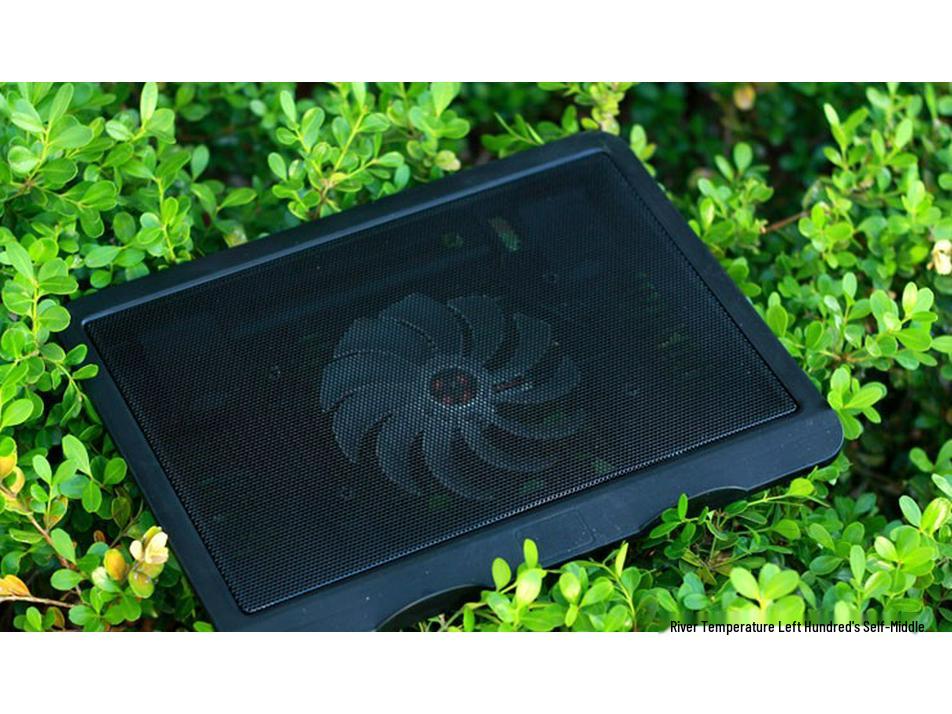 Бесшумный цветной вентилятор для охлаждения ноутбука N19 с присоской