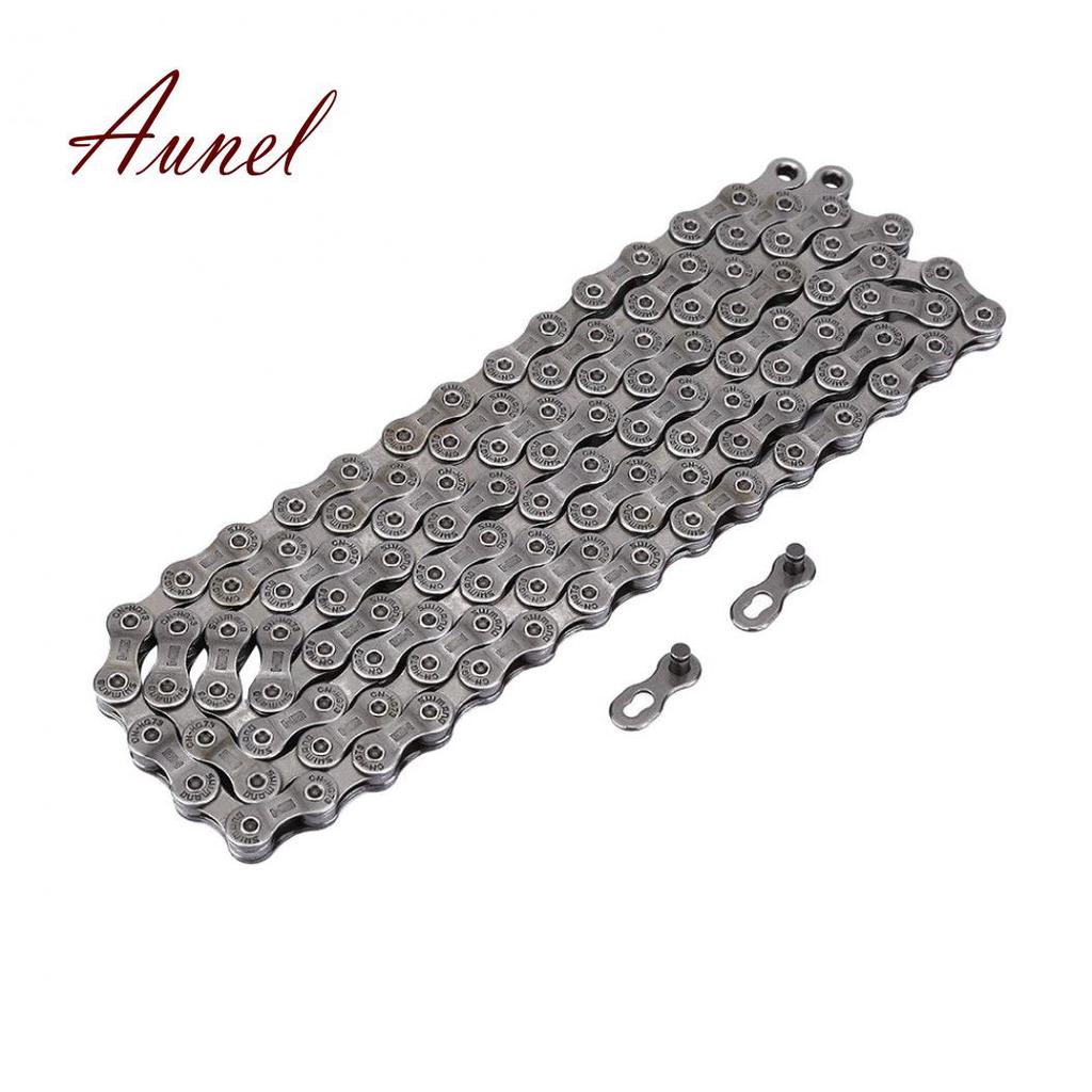 HG73 9/27 Speed 114 Link Stretch-proof Mountain Bike Bicycle Chain with Buckle