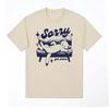 Sorry Got Plans Funny Cat Meme Vintage Graphic T Shirts Men Women's Fashion Trend Tops T-shirt Summer Casual 100% Cotton T Shirt