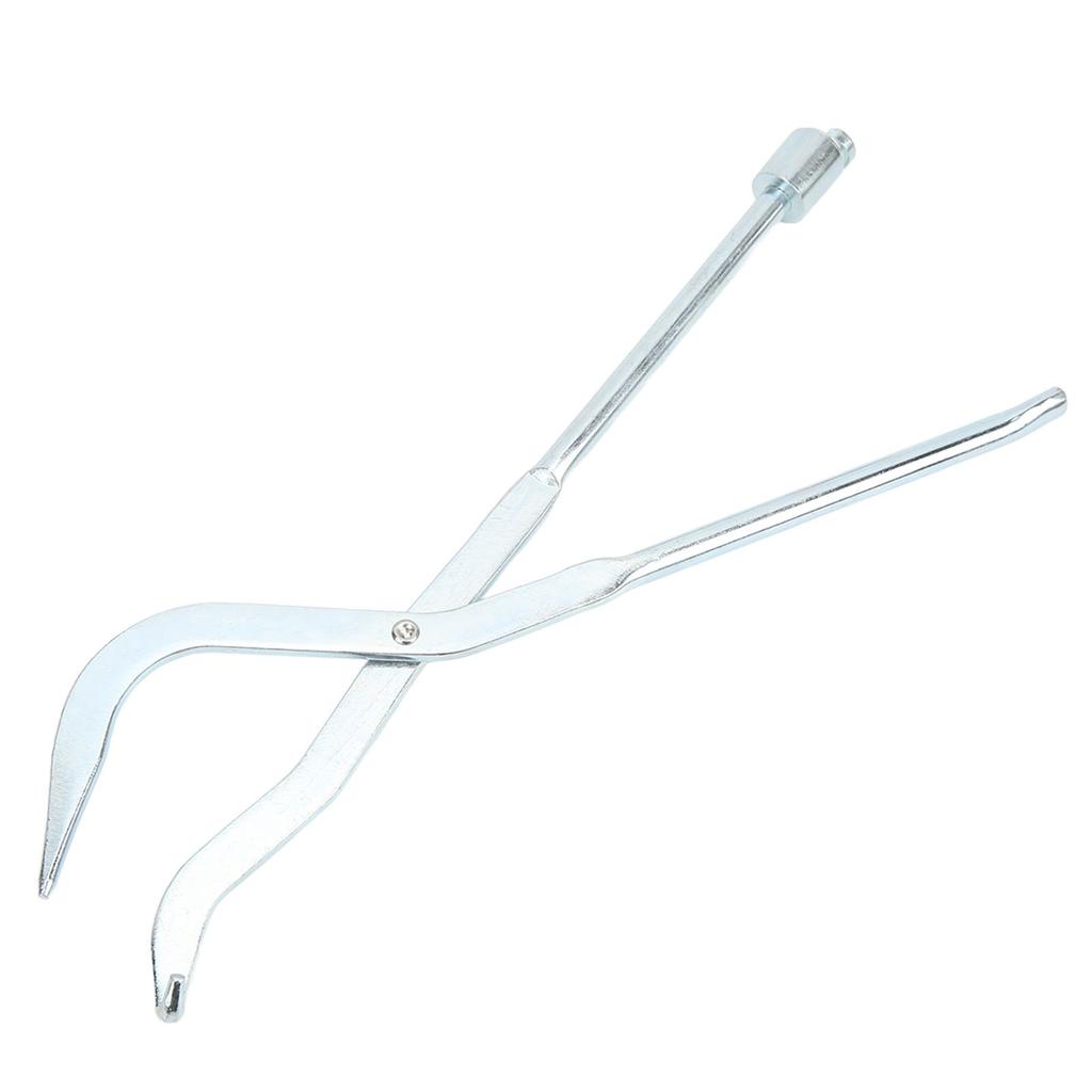 Silver Chromium Plated Steel Double Ended Brake Spring Pliers Drum Brake Return Spring Tool