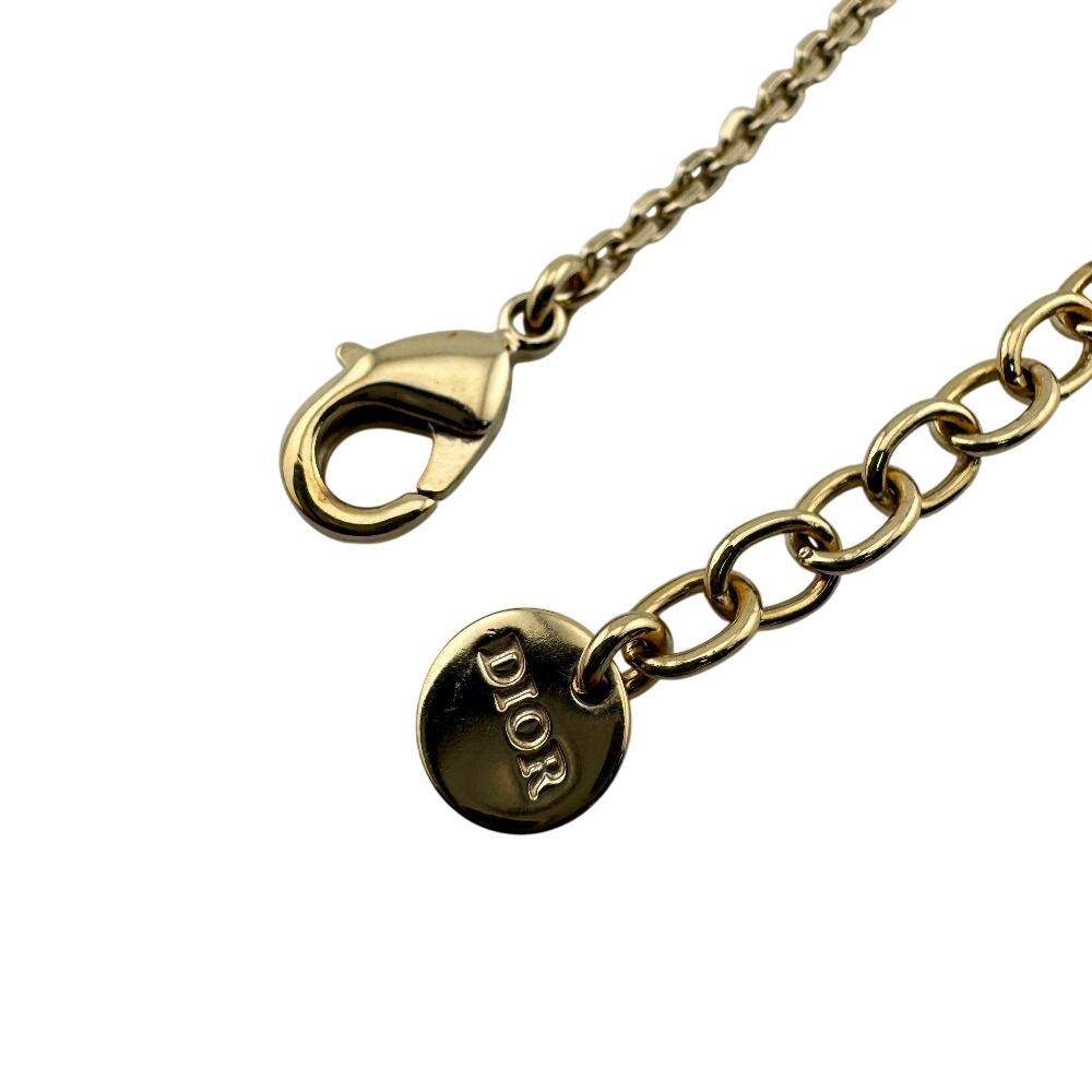 Dior Flower motif Gold Plated Dior in Bloom Necklace gold Gold Plated Used