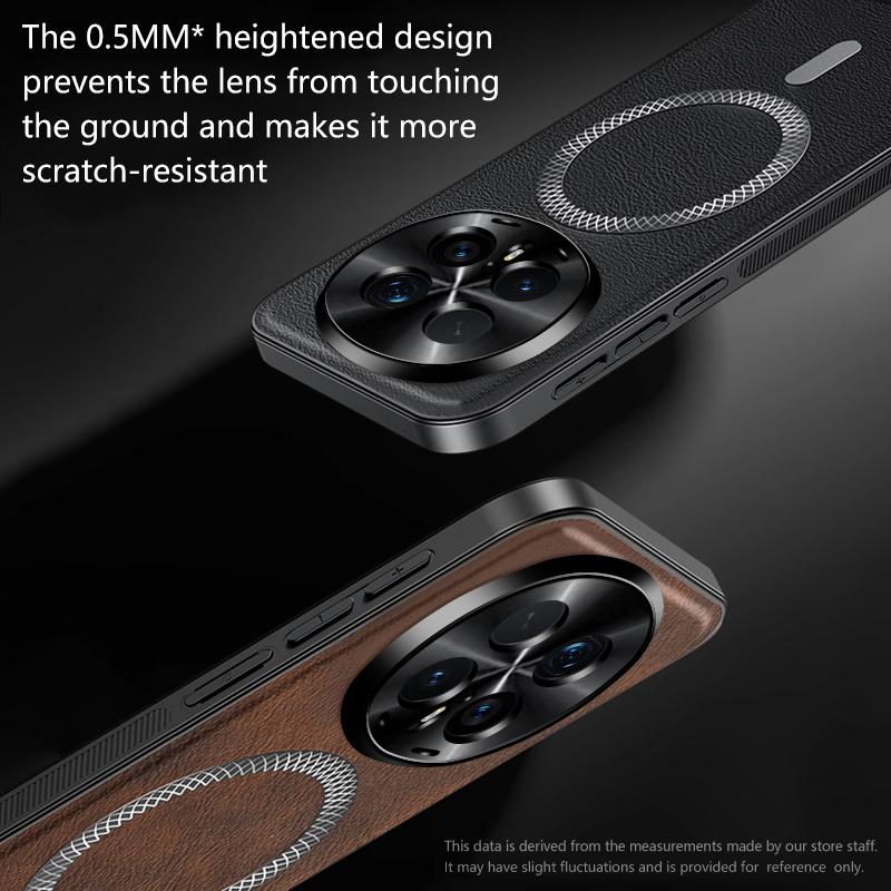 Для Honor Magic 8 8 Pro кожаный чехол-книжка с полной защитой, магнитный, водонепроницаемый, противоударный, с защитой от отпечатков пальцев