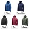 2023 Men New Warm Waterproof Parkas Jacket Coat Mens Hooded Casual and Lightweight Cotton Jacket Outwear Detachable Hat Outfits Parkas Coat Male