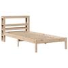 VidaXL Cadre de lit avec tête de lit 90x200 cm bois de pin massif, lit, mobilier de chambre, lit en bois, lit simple, cadre 3305716