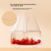 JD Original Food-Grade Plastic Storage Bags, Extra Large Size, Thickened Square Bags for Food Preservation, 35*42cm [100 Count]