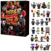 24 Horror Building Block Calendar Blind Boxes
