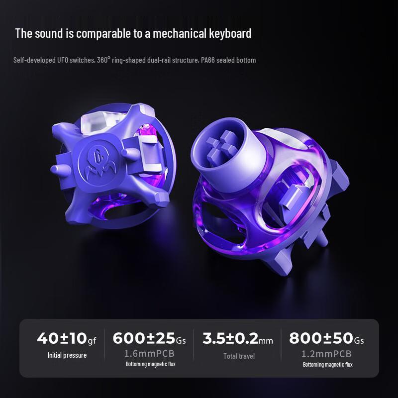 Игровая магнитная клавиатура GravaStar V60PRO
