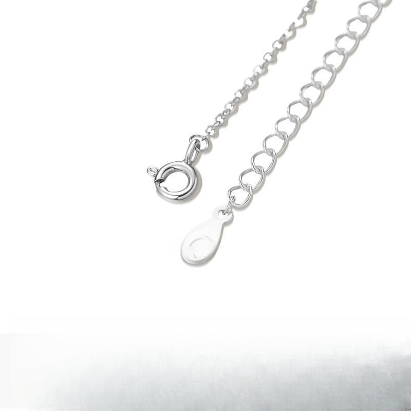 Ожерелье с завязанной улыбкой, женская ключичная цепочка, японский и корейский стиль Ins, сверкающий бриллиант, универсальное для невысоких людей