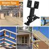 Нержавеющая сталь 304 Опора-балка для крыши перголы Регулируемый гибкий кронштейн Каркас поддержки навеса Коррозионная стойкость