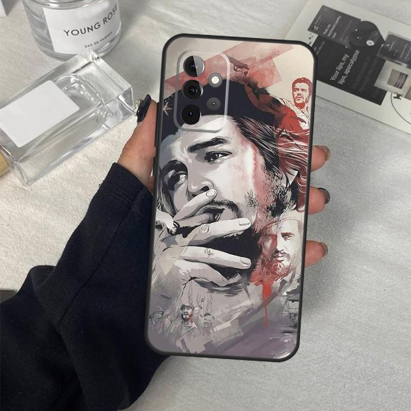 Чехол с Че Геварой для Samsung Galaxy A53 A33 A23 A13 A14 A24 A34 A54 A52 A32 A22 A12 A51 A71 A21S