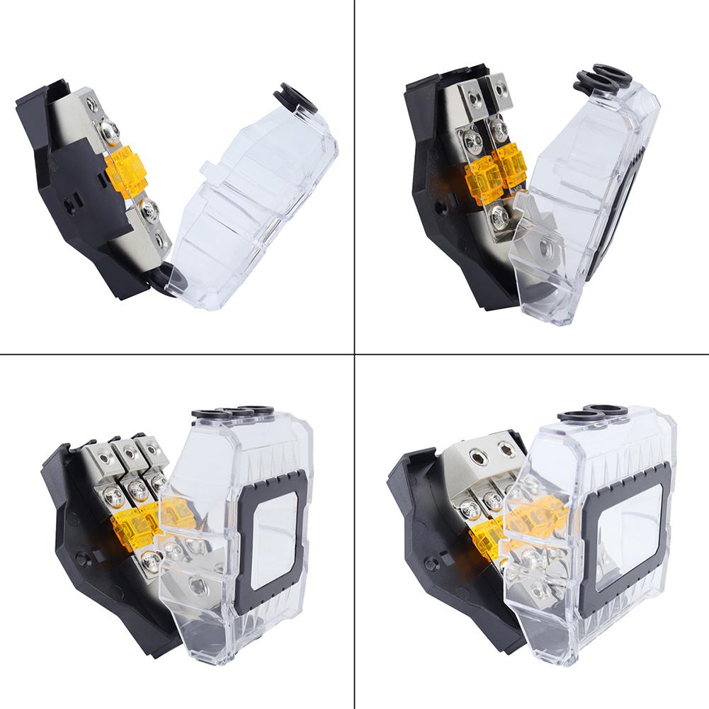 High-Performance 40A Brass Fuse Holder: Reliable Circuit Breaker For Amplifiers Audio Amplifiers Modification 40A Fuse Holder