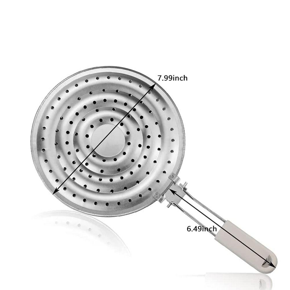 Gas Stove Collapsible Hanging Milk Stainless Steel Reducer Simmer Plate Flame Guard Heat Diffuser