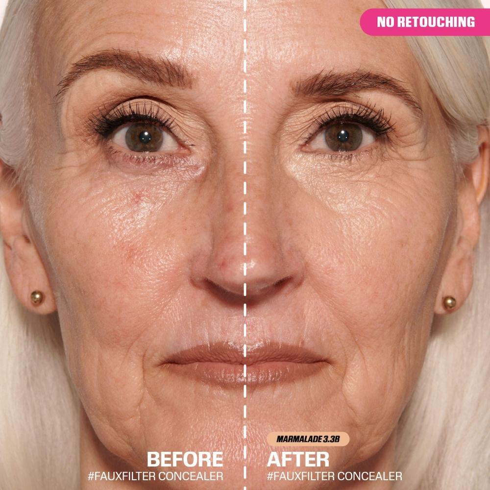 Huda Beauty  Fauxfilter Matte Waterproof Concealer 0.30 Oz   9 Ml Marmalade 3.3 Beige