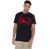 Dungeons & Dragons Mens Stacked Logo 50th T-Shirt