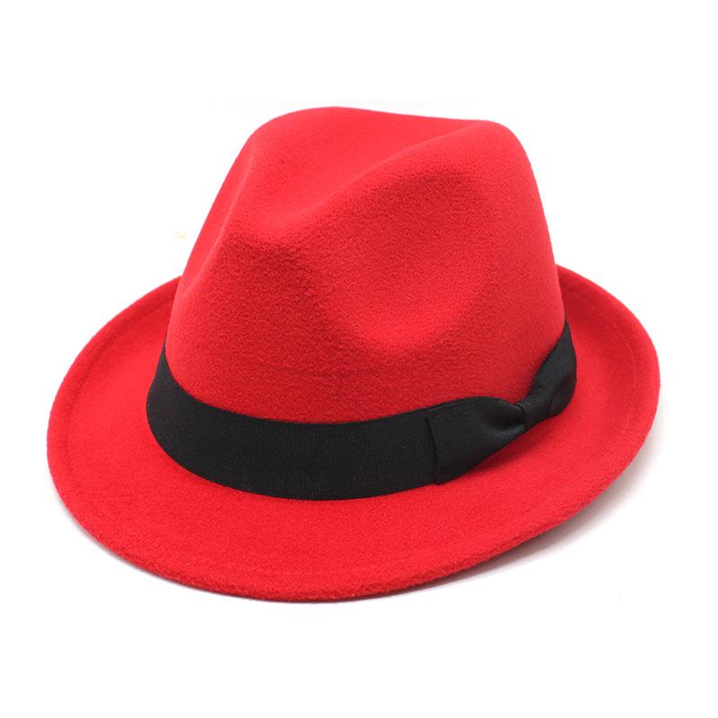 Мужские и женские цилиндры, черная джазовая шляпа с бантом, шерстяная шляпа, маленькая шляпа с загнутыми полями, джинсовый цилиндр.